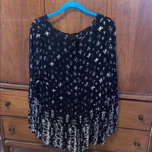 Black and white blouse/ dress